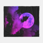 ハウリングオオオカミ フリースブランケット (正面(横))