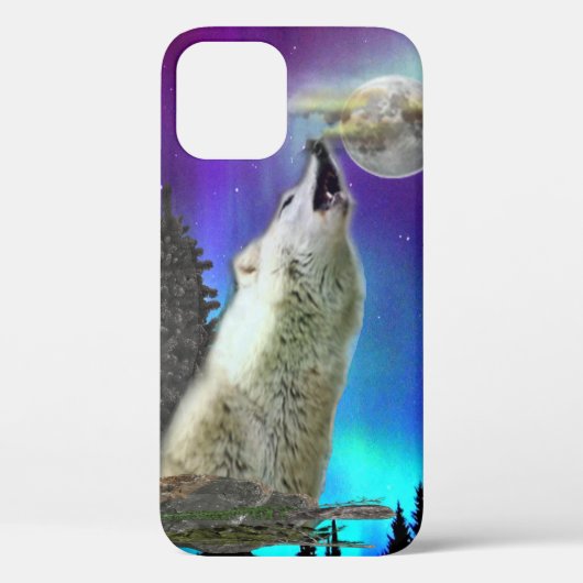 ハウリングオオオカミ Case-Mate iPhoneケース (裏面)