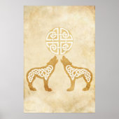 ハウリングオオカミ ポスター (正面)