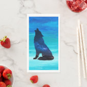 ハウリングオオカミ、二重露出のハウリングドッグ (インサイチュ)