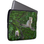 ハウリングキツネノートパソコンのカバー ラップトップスリーブ (正面右)