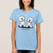 ハウリングキニアートウェスティードッグズシャツ Tシャツ (正面)