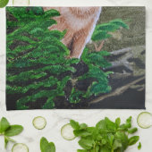 ハウリングコヨーテ キッチンタオル (折り畳み)