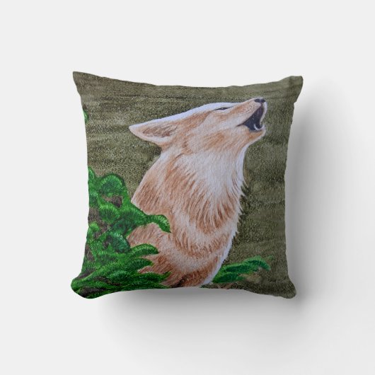 ハウリングコヨーテ クッション (正面)