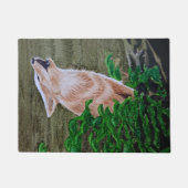 ハウリングコヨーテ ドアマット (正面)