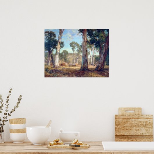 ハウリングティンバーンスハイセン1911ニューサウスウェールズ州ポー ポスター (キッチン)