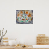 ハウリングドッグ(1928年)by Paul Klee ポスター (キッチン)