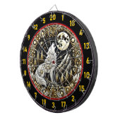 ハウリングホワイトウルフインスパイアフォーカスの強さ ダーツボード (正面右)