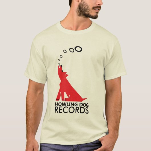 ハウリング犬 Tシャツ (正面)