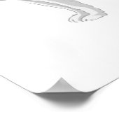 ハウリング白オオカミ ポスター (角)