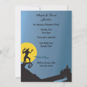 ハウリング・ウェアウルフ・ハロウィンパーティー 招待状 (裏面)