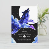 ハウリン魅力的ウルフ誕生日 招待状 (スタンド正面)