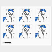 ハウルと海賊 スクエアシール (シート)