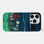 ハウルの動く城のスマホケース iPhoneケース (裏面横)