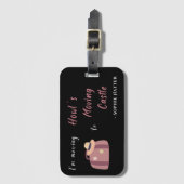 ハウルの引っ越し城に引っ越す ラゲッジタグ (正面縦)