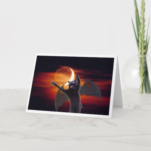 ハウルオウィーンデーモンキティ カード (正面)