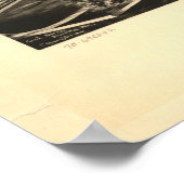 ハウルトンメイン1894アンティークパノラママップ ポスター (角)