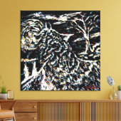 ハウル引き伸ばしキャンバス印刷 キャンバスプリント (インサイチュ (リビング))