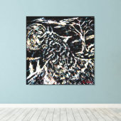 ハウル引き伸ばしキャンバス印刷 キャンバスプリント (インサイチュ (ウッドフロア))