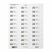 ハウル・アイ・ロール (モンスタートラック) ラベル (フルシート)