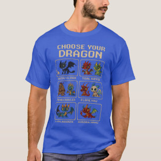 ハウレイン・ユア・ドラゴン 16ビットバージョン少年 Tシャツ