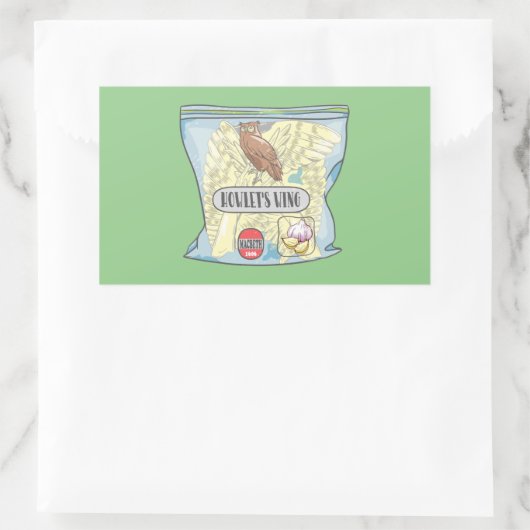 ハウレットはマクベスの魔女の呪文。 長方形シール (バッグ)