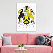 ハウレット家紋 キャンバスプリント (インサイチュ (リビング))