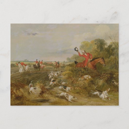 ハウンズのキャッピング、学士会堂、1836 (cの油) ポストカード (正面)