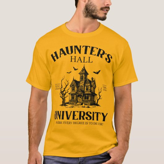 ハウンターズホール大学 Tシャツ (正面)