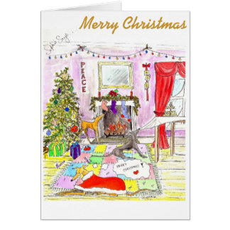 ハウンドいけなスクリスマスカード