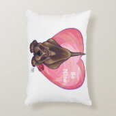 ハウンドグッドバレンタインデー アクセントクッション (正面(垂直))