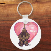 ハウンドグッドバレンタインデー キーホルダー (正面)