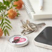 ハウンドグッドバレンタインデー キーホルダー (側面)