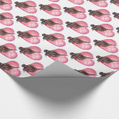 ハウンドグッドバレンタインデー ラッピングペーパー (角)