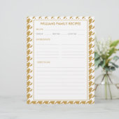 ハウンドストゥース ファミリー ネーム レシピ インサート (スタンド正面)