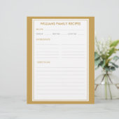 ハウンドストゥース ファミリー ネーム レシピ インサート (スタンド正面)