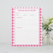 ハウンドストゥース 家族名 レシピ 挿入カード (スタンド正面)