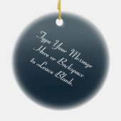 ハウンドッグオーナメントカスタム狩りドッグデコレーション セラミックオーナメント (裏面)