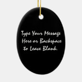 ハウンドッグオーナメントカスタム狩りドッグデコレーション セラミックオーナメント (裏面)