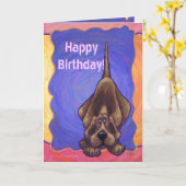 ハウンドッグパーティーセンター カード (黄色い花)