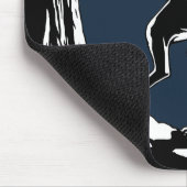 ハウンドッグマウスパッド狩りドッグアートギフト&デコール マウスパッド (コーナー)