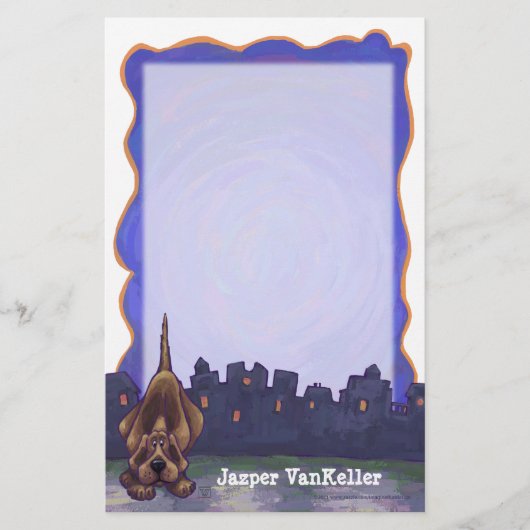 ハウンドッグ文房具 便箋 (正面)