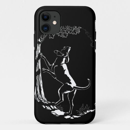 ハウンドッグiPhone 5ケース狩りドッグアートケース Case-Mate iPhoneケース (裏面)