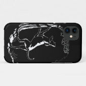 ハウンドッグiPhone 5ケース狩りドッグアートケース Case-Mate iPhoneケース (裏面(横))