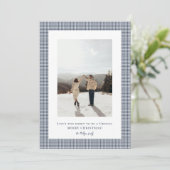 ハウンドトゥースのピーコートのフレーム写真 シーズンカード (スタンド正面)