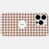 ハウンドトゥース エレガンス Case-Mate iPhoneケース (裏面 (横))