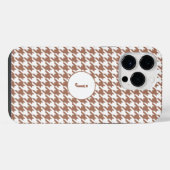 ハウンドトゥース エレガンス iPhoneケース (裏面横)