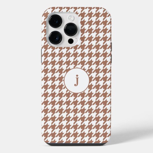 ハウンドトゥース エレガンス iPhoneケース (裏面)