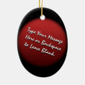 ハウンドドッグのオーナメントのカスタムな猟犬の装飾 セラミックオーナメント (裏面)