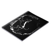 ハウンドドッグのノート犬ジャーナル本 ノートブック (左側)